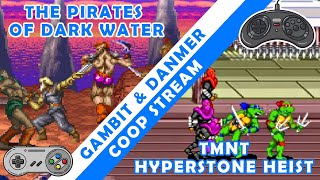 Играем вместе с Danmer - The Pirates of Dark Water [SNES] / TMNT: The Hyperstone Heist [SEGA]
