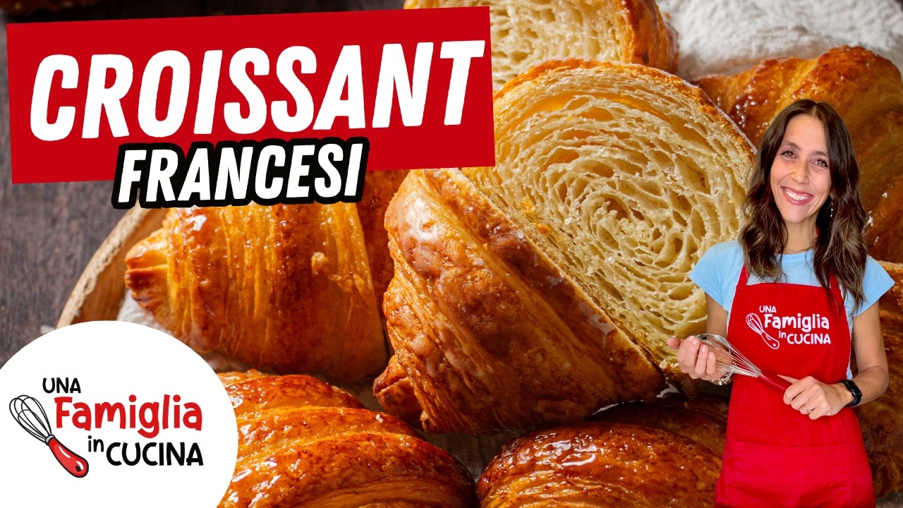 Ricetta originale dei CROISSANT FRANCESI… e non ne resterà nemmeno uno!!