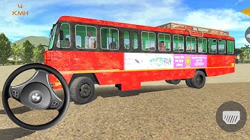 Indian Sleeper Bus Simulator | 3D Bus Gadi Wala Games - Android Gameplay |