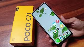 How to Turn on swipe up gestures in Poco C71