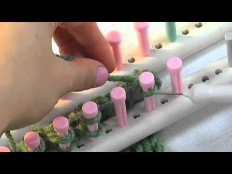 Martha Stewart Crafts Loom Binding Off Double Knitting