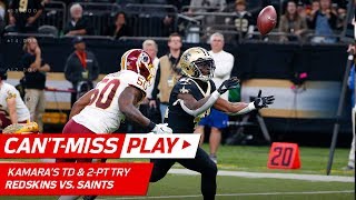 Alvin Kamara's Juggling TD Catch & 2-Pt Conversion to Force OT! | Can't-Miss Play | NFL Wk 11