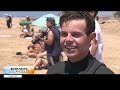 High surf creates dangerous conditions in Huntington Beach