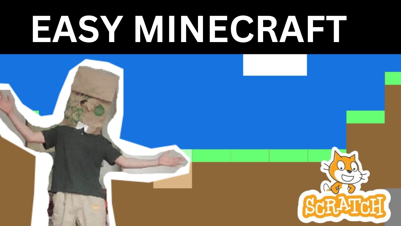 THIS IS THE EASIEST WAY TO CODE MINECRAFT IN SCRATCH #scratch #devlog # ...