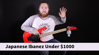 The best Japanese ibanez guitar for under $1000 RG550 guitar play. Metal sylosis cover chords