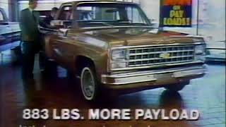 Chevy Trucks 1979 TV commercial