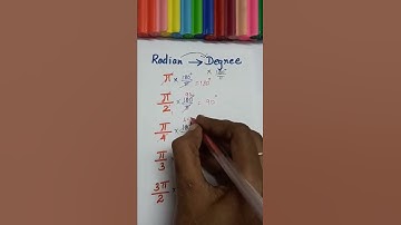 Radian to degree #shorts #youtubeshorts #viral