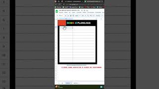 IMPORTANDO DADOS CSV NO GOOGLE PLANILHAS