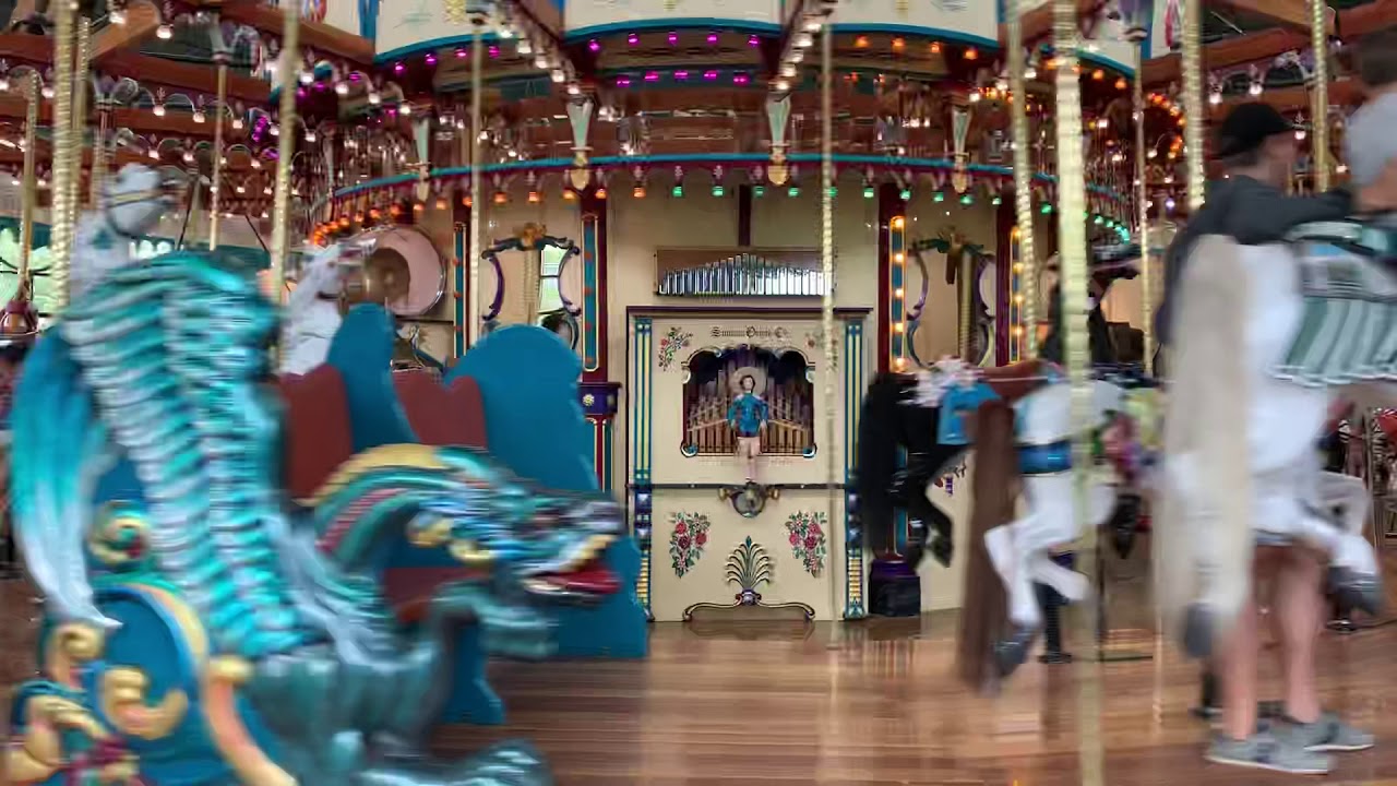 Stinson Carousel- Band Organ plays "Tea for Two", arr. Tom Meijer