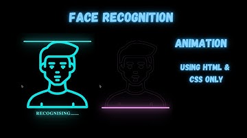CSS Facial Recognition Animation Effects | Html CSS @techaratech | TECH ARA TECH