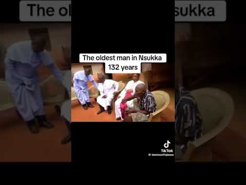 The Oldest Man In Nsukka Enugustate
