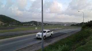 Caribbean Airlines 737- 800 takeoff at VC Bird International Airport