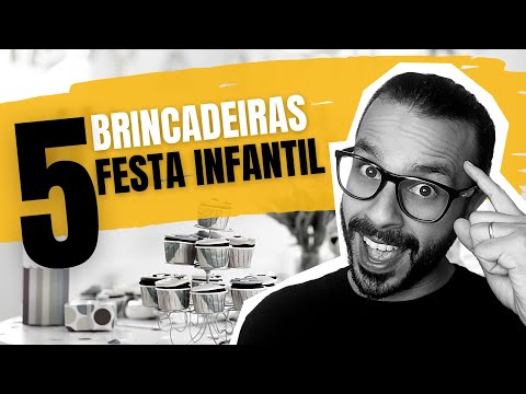 [TOP 5] BRINCADEIRAS para festa de aniversário infantil