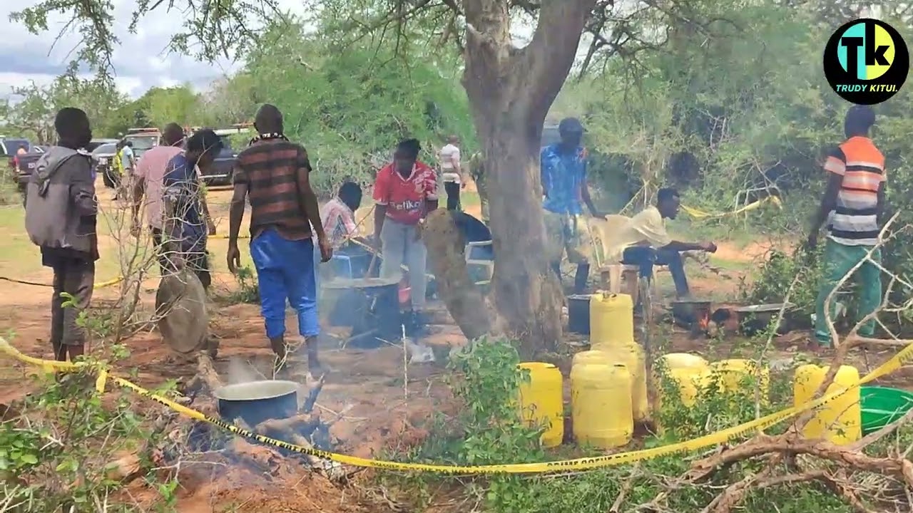 SEE HOW PASTOR MAKENZIE FOLLOWERS USED TO SERVIVE INSIDE SHAKAHOLA FOREST WAITING FOR JESUS TO COME