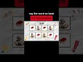 Say the Word on Beat (level  impossible) #games #shorts