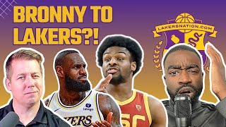 Lakers Will Draft Bronny To Keep LeBron?!