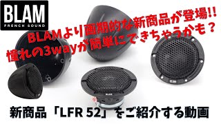 【新商品】BLAMよりありそうでなかった5cmフルレンジスピーカー「LFR52」が登場！