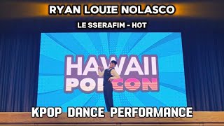 Live Ryan Solo Kpop Dance Cover Le Sserafim - Hot
