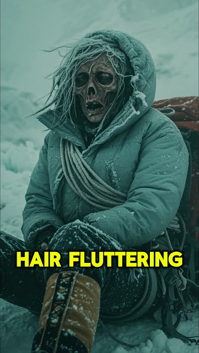 Frozen on Everest: The Tragic Death of Hannelore Schmatz #Shorts #everest #truestory #creepyshorts