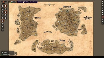 Foundry VTT and Inkarnate - The Realm of Athendria