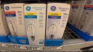 Incandescent, Fluorescent, and HID Light Bulbs Remaining at Lowe's As Of 10/2025