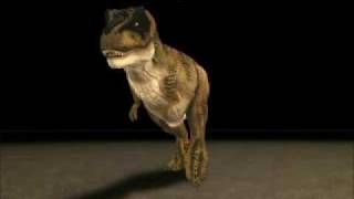 trex Walk 2 in 3d Max