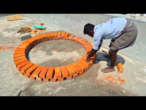 Technology of Terrace WaterTank Stage Build and Plastering with Concrete |WaterTank Construction 