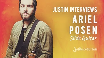 Getting Started on Slide Guitar with Ariel Posen. Techniques, gear and ideas. Guitar Lesson Tutorial