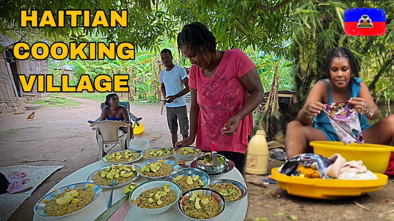 Making the Best Haitian Breakfast while doing Laundry | Life in Haiti 