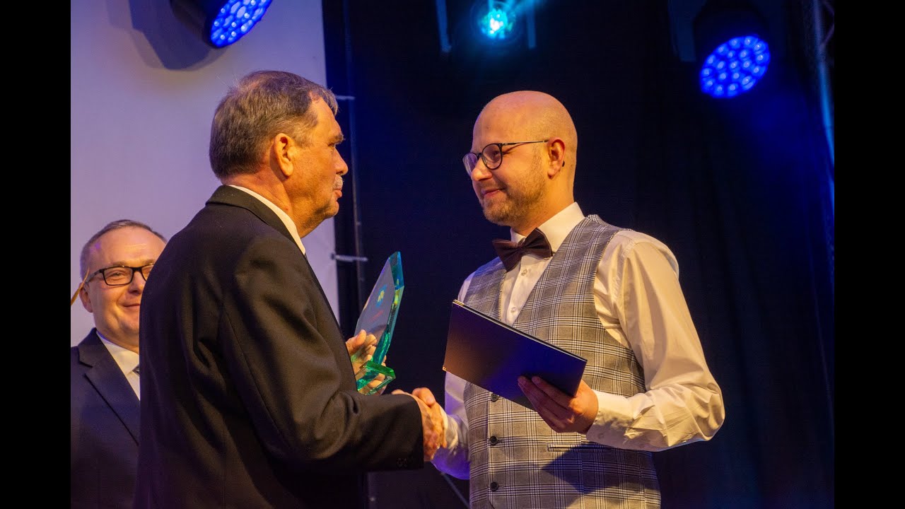 Racibórz Pietrowice Wielkie - prezentacja wyróżnionych firm podczas XVII Gali Przedsiębiorczości