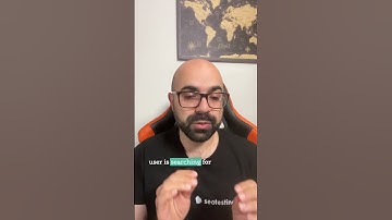 What is search intent?