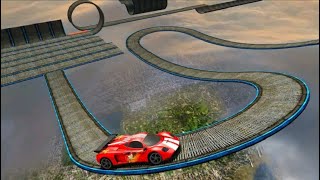 Impossible car driving game, play sports car racing stunt on mega ramp 🏎️ screenshot 4