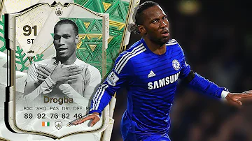 91 WINTER WILDCARDS ICON DROGBA PLAYER REVIEW FC 24