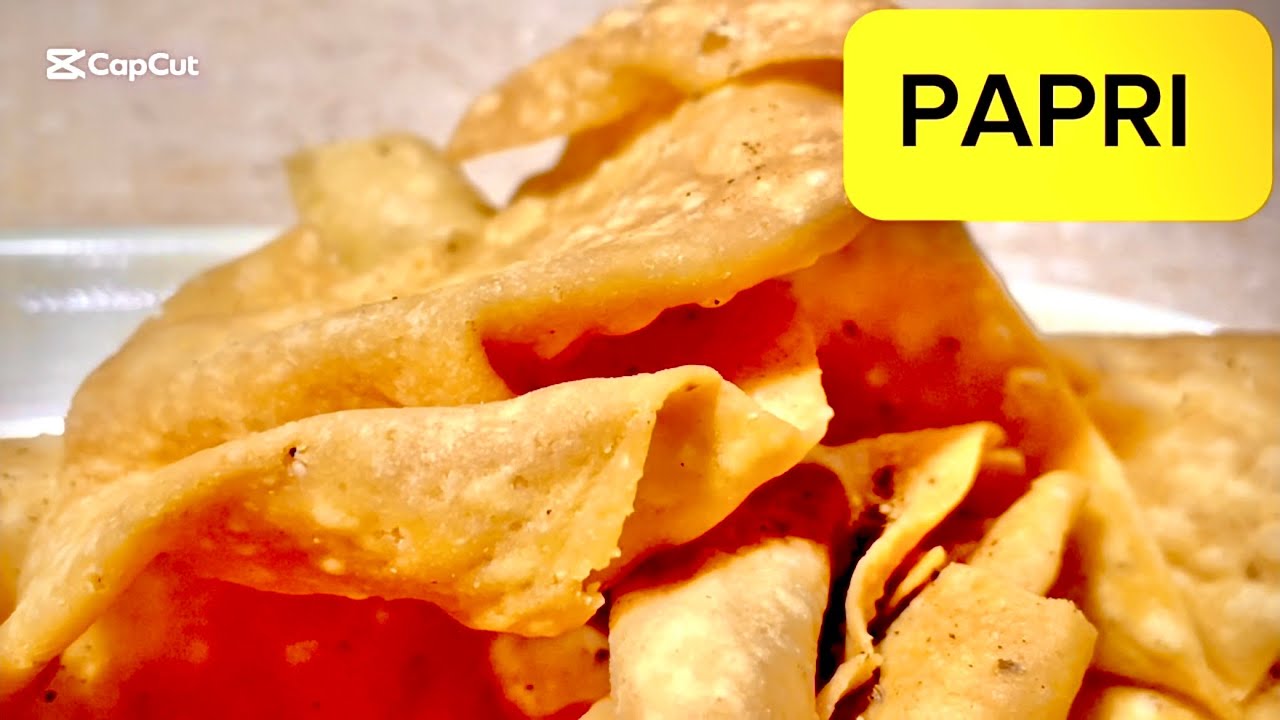 Crispy & Crunchy PAPRI- At Home ,Add Magic To Your Chaat & Dahi Bhala-Safeda Kitchen (Prof Sahibzada
