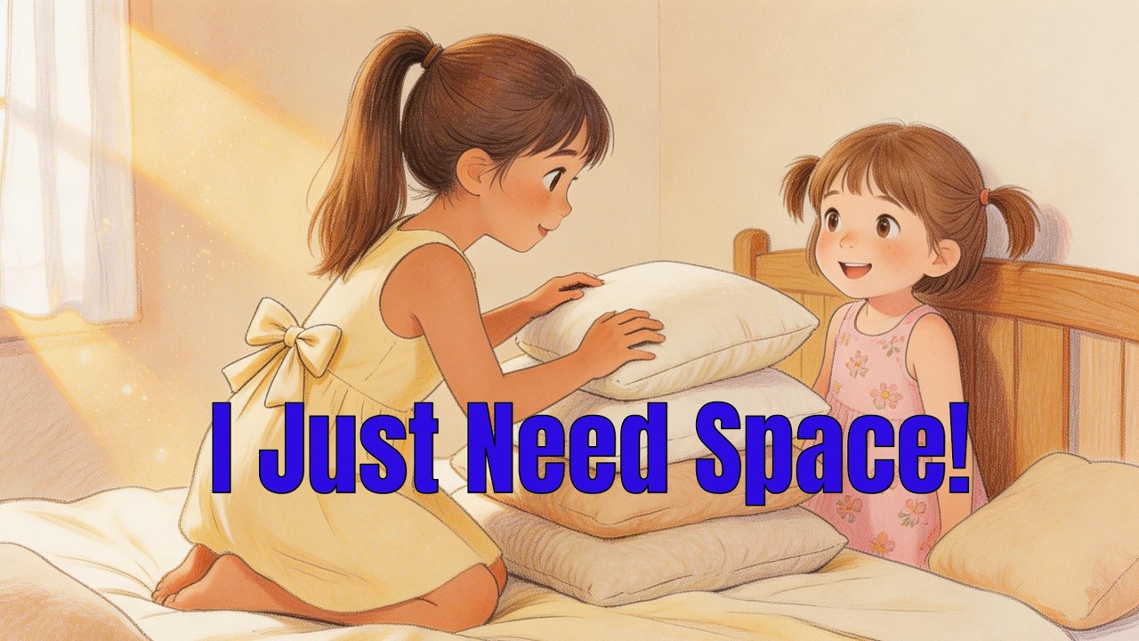 She Just Wanted Space… But Her Little Sister Didn’t Understand 💛| A Big Feelings Story for Kids