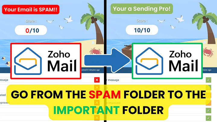 Stop Your Emails from Landing in Spam! | Zoho Mail Setup for 10/10 Deliverability