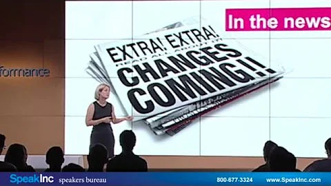 Keynote Speaker: Lisa Bodell • Presented by SpeakInc • Google's 'Think Performance Event'