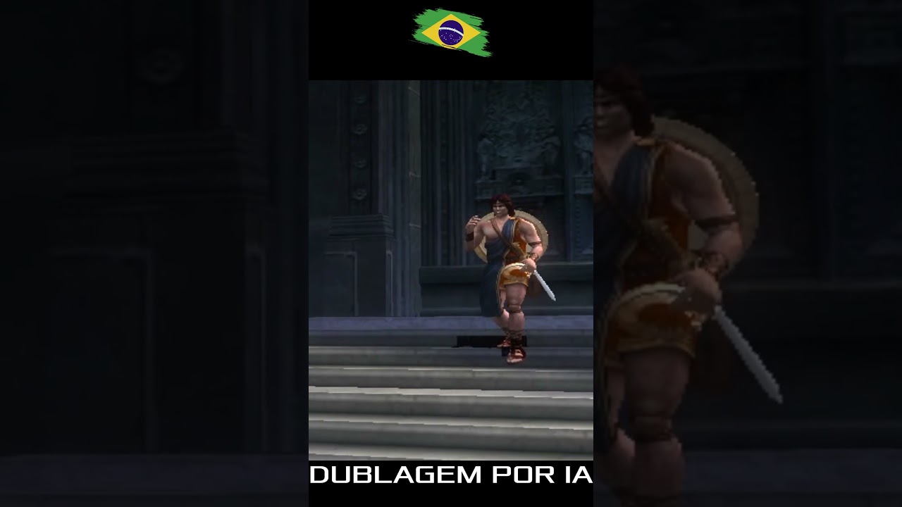 God of War 2 Dublado por IA: Surreal! #dublagemporia #godofwar2 #godofwar
