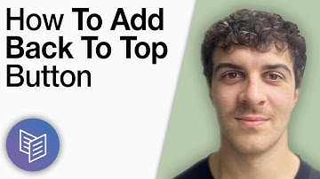 How to Add Back to Top Button on Carrd Website [2025 Full Guide]