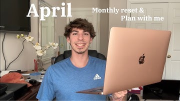 April monthly reset & plan with me 2024 | Setting goals, monthly reflection, and YouTube analytics