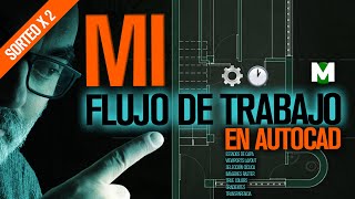 💰⚙️🕐 Mi Flujo de Trabajo en AutoCad | Planta arquitectonica | Estados de capa | Layer State | Trucos