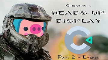 Creating a Heads Up Display (HUD) in Construct 3 - Part 2 - Event Sheet