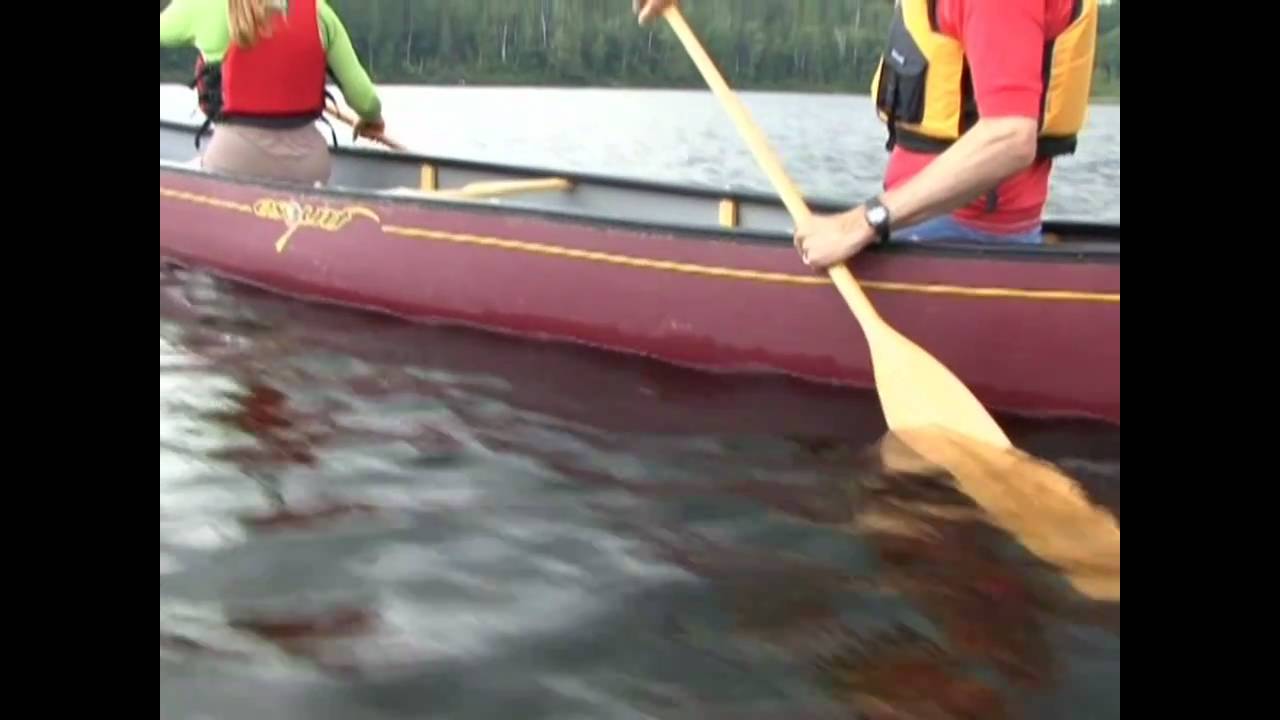 how to do a j-stroke - canoe technique - youtube