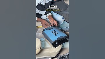 Jbl amp and woofer #cardecors #automobile #carhaat #caraccessories #car #smartphone #seatlovers