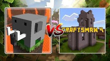 Craftsman Building Craft VS Craftsman 4 - Game Comparison (2022)