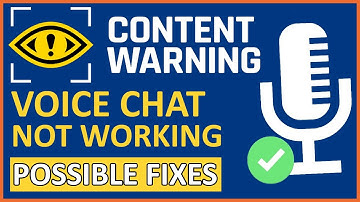 #contentwarning | How To Fix Voice Chat Problem In Content Warning Game [POSSIBLE FIXES]