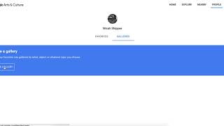 Create a Google Arts and Culture Gallery to Share through Google Classroom