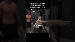 The Correct Reverse Pec Deck Form @JeffNippard