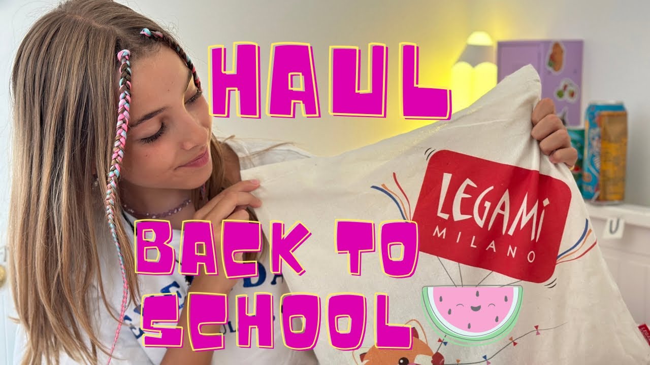 BACK TO SCHOOL LEGAMI HAUL | 2024 + ZARA / QUADERNI / CANCELLERIA ✨💜✨