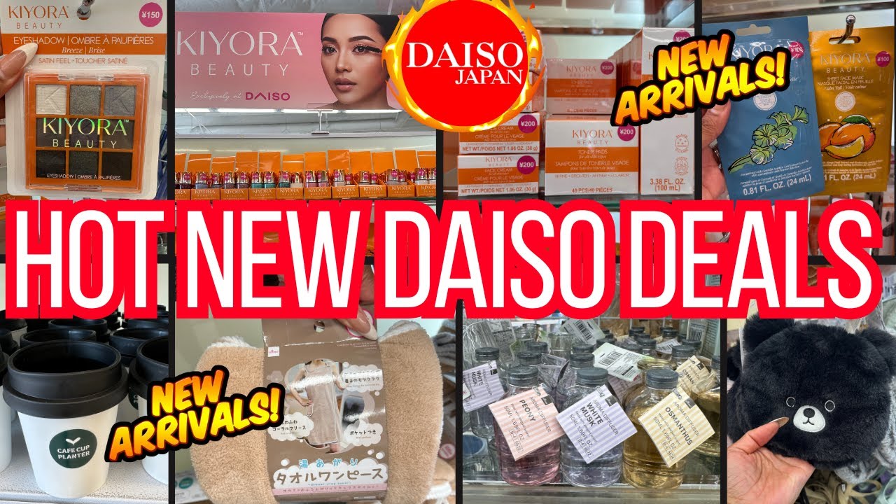 DAISO SHOP WITH ME🔥NEW DAISO DEALS🔥MUST-HAVE DAISO DOLLAR STORE FINDS 